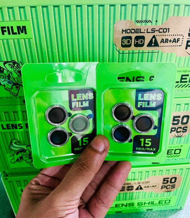 For Iphone 15/ iphone 15 pro/ iphone 15 pro max /iPhone 14/ Iphone 14 Pro/ Iphone 14 Pro Max /Iphone 13/Iphone 13 Pro/ Iphone 13 Pro Max /Iphone 12 /Iphone 12 Pro/ iphone 11, LENS FILM Coverage Premium Quality Tempered Lens Glass Camera Protector.