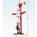 Space Rocket Launch Center Building Blocks, Aerospace Spacecraft Station Model Bricks, DIY Aviation City Toys for Kids. 