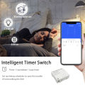 4CH eWeLink Smart Wifi Switch Relay Module AC DC 7-32V 85V-250V 10A Inching Timer Relay Dry Contact Work with Alexa Google Home. 