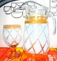 28 Pieces Cool Set, 18 Glass, 2 Jug, 1 Custard Set, High Quality Glass and Jug Set Cool Set. 