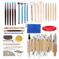 Clay Tools Set Sculpting Kit Sculpt Smoothing Wax Carving Pottery Ceramic Tools Polymer Shapers Modeling Carved Tool Sculpture. 