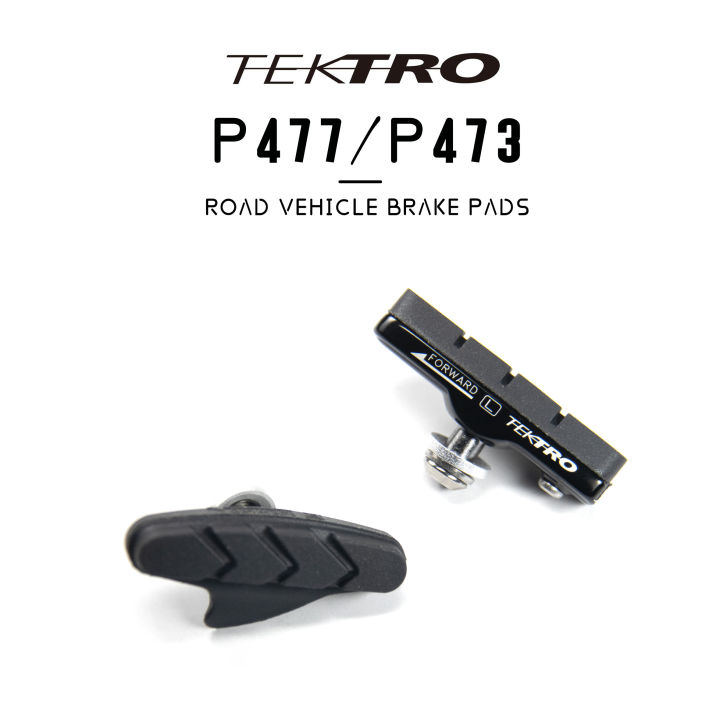 TEKTRO Shoe MTB Road Brake Shoes 836.12 P473 P477 Aluminum Rims Pads MTB Road Bicycle Brake Aluminum Rims Pads