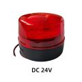 12v 24v 220v RED Security Alarm Light Strobe Signal Small Warning Light LED Lamp. 