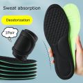 Summer Deodorant Sports Insoles for Shoes Sweat-absorbing Breathable Deodorant Anti-sweat Soft Shoe Pads Inserts for Man Women. 