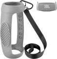 Silicone Case Cover for JBL Charge 5 Waterproof Portable Bluetooth Speaker, Travel Carrying Protective Gel Soft Skin，water proof. 