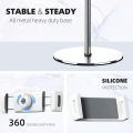 Oatsbasf Tablet Stand Height Adjustable Tablet Floor Holder for iPad/for iPad Pro/for iPhone/for Samsung/or 4.7-12.9'' Devices.