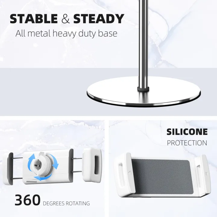 Oatsbasf%20Tablet%20Stand%20Height%20Adjustable%20Tablet%20Floor%20Holder%20for%20iPad/for%20iPad%20Pro/for%20iPhone/for%20Samsung/or%204.7-12.9''%20Devices%20-%20Image%202