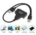 USB 2.0 to Sata Adapter for 2.5/3.5" Hard Disk Drive Converter Cable. 