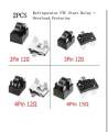 Refrigerator PTC Starter Relay 1 pin 2 Pin 3 pin 4 pin. And  Compressor Overload Protector set. 