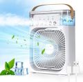 Portable Humidifier Fan Air Conditioners USB Electric Fan LED  Light Water Mist Fun 3 In 1 Air Cooler Humidifie For Home Portable Fan Air Conditioners USB Electric Fan  Night Light Water Mist Fun 3 In 1 Air Humidifie For Home usb rechargeable Air cool fan. 