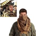 Summer  Desert Keffiyeh Shemagh Scarf Wrap for Men And Women Arab Head Neck Protection Multi-Functional . 