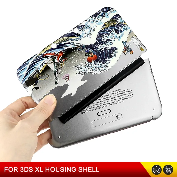 Replacement%20Faceplate%20Cover%20Case%20For%203DS%20XL%203DS%20LL%20Console%20Shell%20Housing%20Top%20+Bottom%20Shell%20Cover%20For%203DS%20XL%20LL%20Game%20Accessories%20-%20Image%202