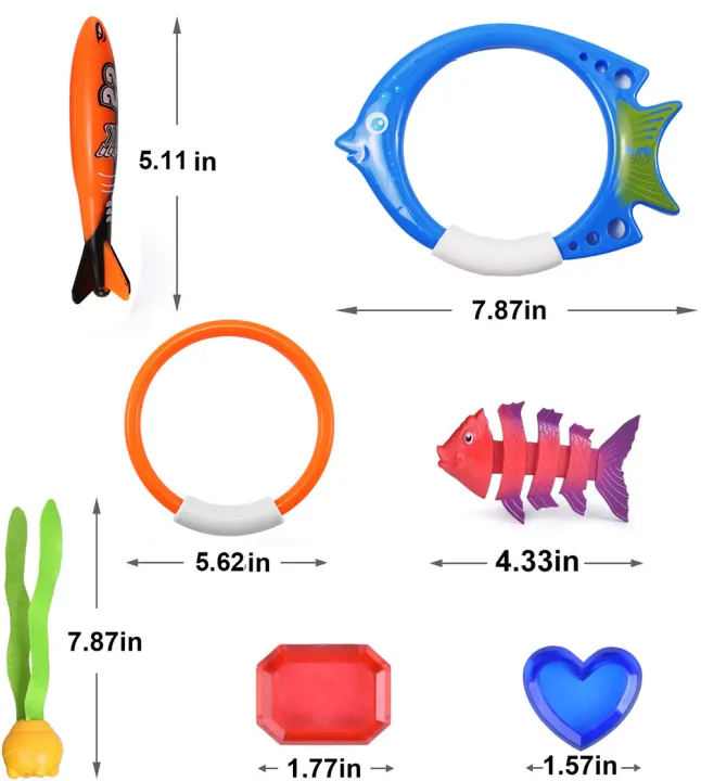 Summer%20Diving%20Toys%20Torpedos%20Octopus%20Diving%20Fish%20Ring%20Swimming%20Pool%20Water%20Games%20Training%20%20Set%20Toys%20For%20kids%20-%20Image%203