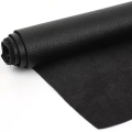 Black Thin Cowhide 1.0mm Genuine Leather Seat, Sofa Cushion, Soft Leather Material, Thin Head Layer, Pure Leather Fabric, Leathe. 