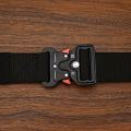 Men's Belt Outdoor Hunting Tactical Mens Belt Multifunctional Combat Survival High Quality Canvas Nylon Mens Belt Sport Belt.