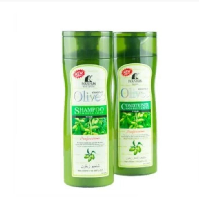 Roushun Large olive anti dandruff shampoo and conditioner 430ml