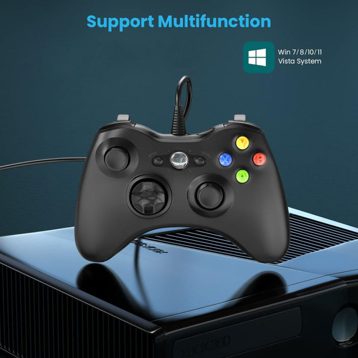 USB Wired PC Game Controller Gamepad For WinXP/Win7/Win8/Win10 Joypad ...