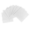 50 Sheets Ceramic Fiber Paper Square Microwave Kiln Papers Glass Fusing Paper for Household DIY Craft 80x80mm. 