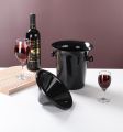 Black Wine Barrel Spittoon 1L/3L - Wine Tasting Spittoon for Cellar Kitchen Restaurant Wine Bar Home Use.
