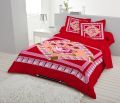 Best Pakiza Panel King Size Bedsheet with 2 Pillow covers Chador set Size 7.5×8.5 feet Full Twill fabric.