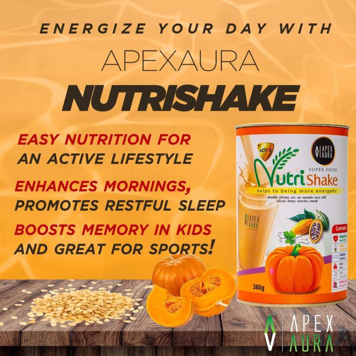 Apex Aura NutriShake | Natural Energy Drink | Herbal Protein Mix ...