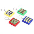 4-16pcs Tic Tac Toe Game Keychain Kids Educational Toy Birthday Party Favors for guest Goodie Bag Pinata Filler Classroom Prizes.