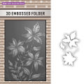 This stylish 3D relief folder features perfect floral branches as its theme, exquisite and elegant. Very suitable for various pa. 