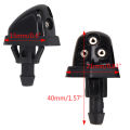 2pcs Car Windshield Water Spray Jet Nozzle Windscreen Wiper Washer For Suzuki Swift SX4 Grand Vitara Car Accessories. 