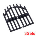 Marumine MOC Bricks Door 1x4x9 Arched Iron Gate Accessories Compatible 42448 City Street View House Buidling Blocks Castle Parts.