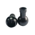 Aluminum 17mm/25mm Ball Head Adapter to M6 M8 M10 Bolt for RAM Mount Motorcycle Phone Holder Car Bracket Camera Stand.