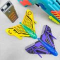 Multicolor MULTI FUNCTION SHOOTING GUN TOY | toy gun with areplanes. 