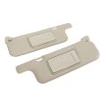 2Pcs Car Sun Visor Gray Makeup Mirror Sun Shielding Board For Toyota Corolla 2001 2002 2003 2004 2005 2006 2007.
