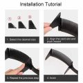 Barber Flat Top Haircut Comb Curved Hair Clipping Cutting Arced Comb Professional Hair Cutting Curved Positioning Comb.