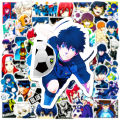 10/30/50pcs Cool Football Anime Blue Lock Stickers Cartoon Isagi Yoichi Graffiti Sticker Phone Diary Luggage Decal for Kids Toy. 