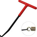 Exhaust Spring Puller Tool Snowmobile ATV Motorcycle Muffler Exhaust Stand Removal Tool T-Handle Type with  Coating. 
