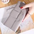 Women Wallet Cardholder Coin Purses Clutch Phone Credit Card Holder Ladies Luxury Large Capacity Leather Bag with Zipper. 