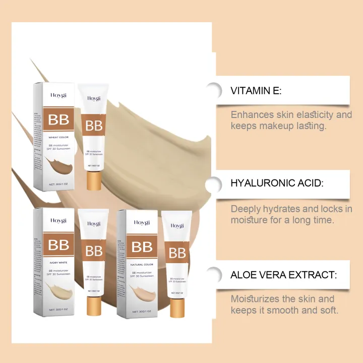 Sunscreen%20Bb%20Cream%20Serie%20Spf30%20Long%20Time%20Moisturize%20Full%20Coverage%20Sheer%20Tint%20Coverage%20Oil-Free%20%EF%BB%BFMake%20up%20Foundation%20-%20Image%203