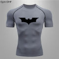 Men's T Shirt Outdoor Training Fitness Gym Jogging Running Sweatshirt Compression Shirts Tight Elastic Breathable. 