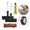 Universal Tubeless Tire Repair Kit - 30s Quick Plug & String Strips for Car/Motorcycle/Truck Emergency Puncture Fix. 