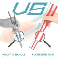 5 Pairs of Fiberglass Chopsticks Set 9.5 in Reusable Chinese Style Chopsticks Non-slip Easy To Use Bright Colors Dishwasher Safe. 