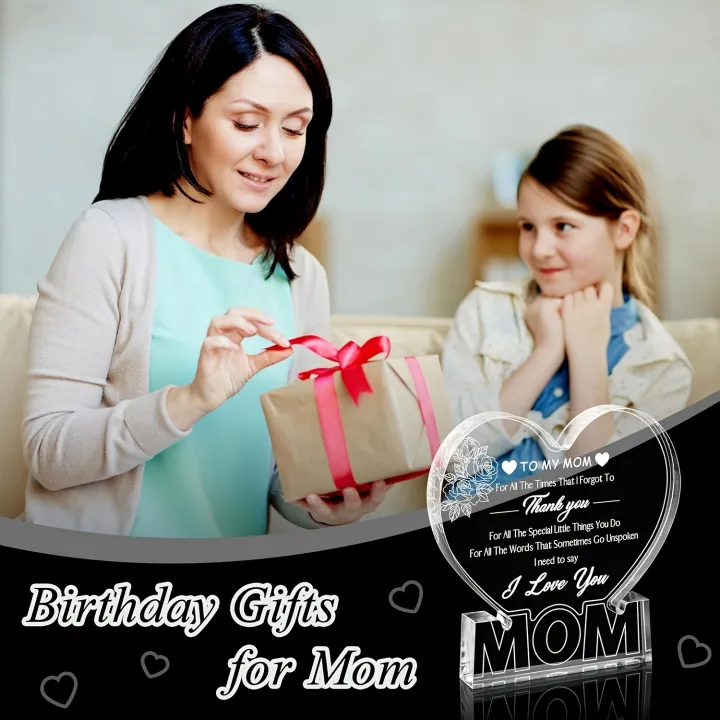 Gifts%20for%20Mom%20Birthday%20Gifts%20for%20Mom%20from%20Daughter%20Son%20Delicate%20Rose%20Acrylic%20Heart%20Plaque%20Mom%20Present%20Thanksgiving%20Christmas%20-%20Image%206