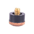 10PCs Screw On Cue Tips For Billiard Pool Cue Stick and Snooker Cue Parts. 