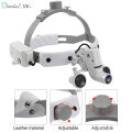 2.5X/3.5X  Dental LED Light Lamp Binocular Loupes Brightness Spot Adjustable Dental Lab 5W Headlamp For Surgical Headlight. 