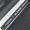 4pcs customized carobon fiber door protector sill sticker for changan alsvin. 