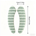 1Pair Washable & Reusable Thickened Toilet Seat Cushion Cover - Winter Soft Warm Bathroom Accessory.