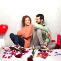 Valentine's Day 200Pcs Romantic Padded Fabric Throwing Petals Love Hearts for Table and Carpet Wedding Party Decoration. 