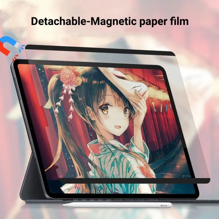 Magnetic%20Paper%20Feel%20Like%20Film%20For%20%20Poco%20Pad%2012.1%20inch%202024%20MiPad%206S%20Pro%2012.4%205%206%20Pro%20Redmi%20Pad%20Pro12.1%20SE%2011inch%20Pad10.61%20-%20Image%202