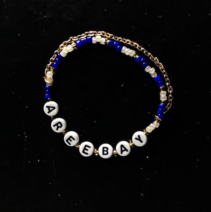 *NAME BRACELET* for girls. customisable bracelets for classy girls.Quality bead bracelets