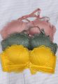 Super Soft Lace Bra Panty Set For Women. 
