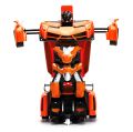 Kids remote control transformer toy car with all features 180 ° rotation rechargeable batteries. 